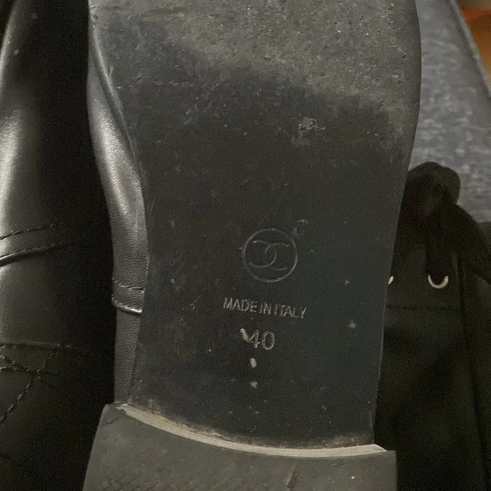 Chanel Size 40 Black Boots - Picture 5 of 8